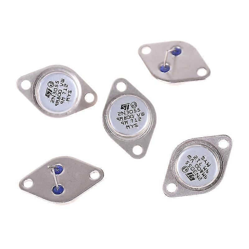 5 piezas 2n3055 npn af amp audio transistor de potencia 15a 100v