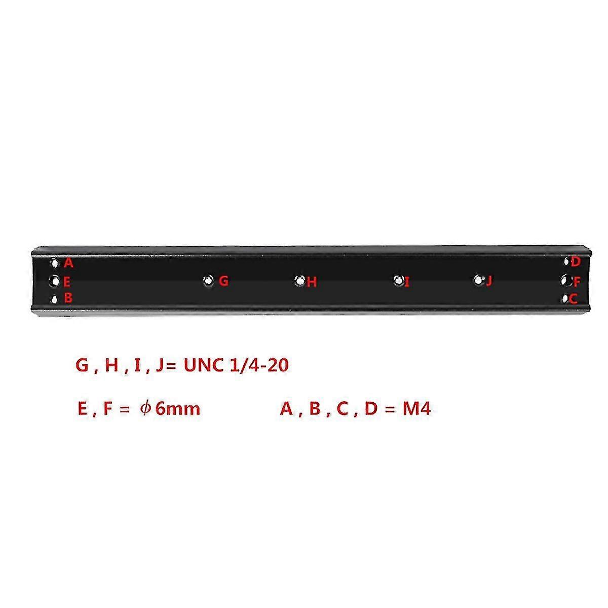 Dovetail Telescope Mounting Plate 335mm 13.1 Inch For Equatorial Tripod Long Version Binocular/mono