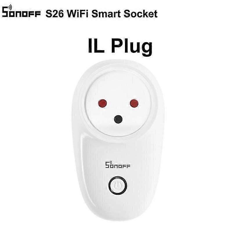 Sonoff S26 Wifi Socket Eu/us/uk/cn/au Wireless Plug Sockets