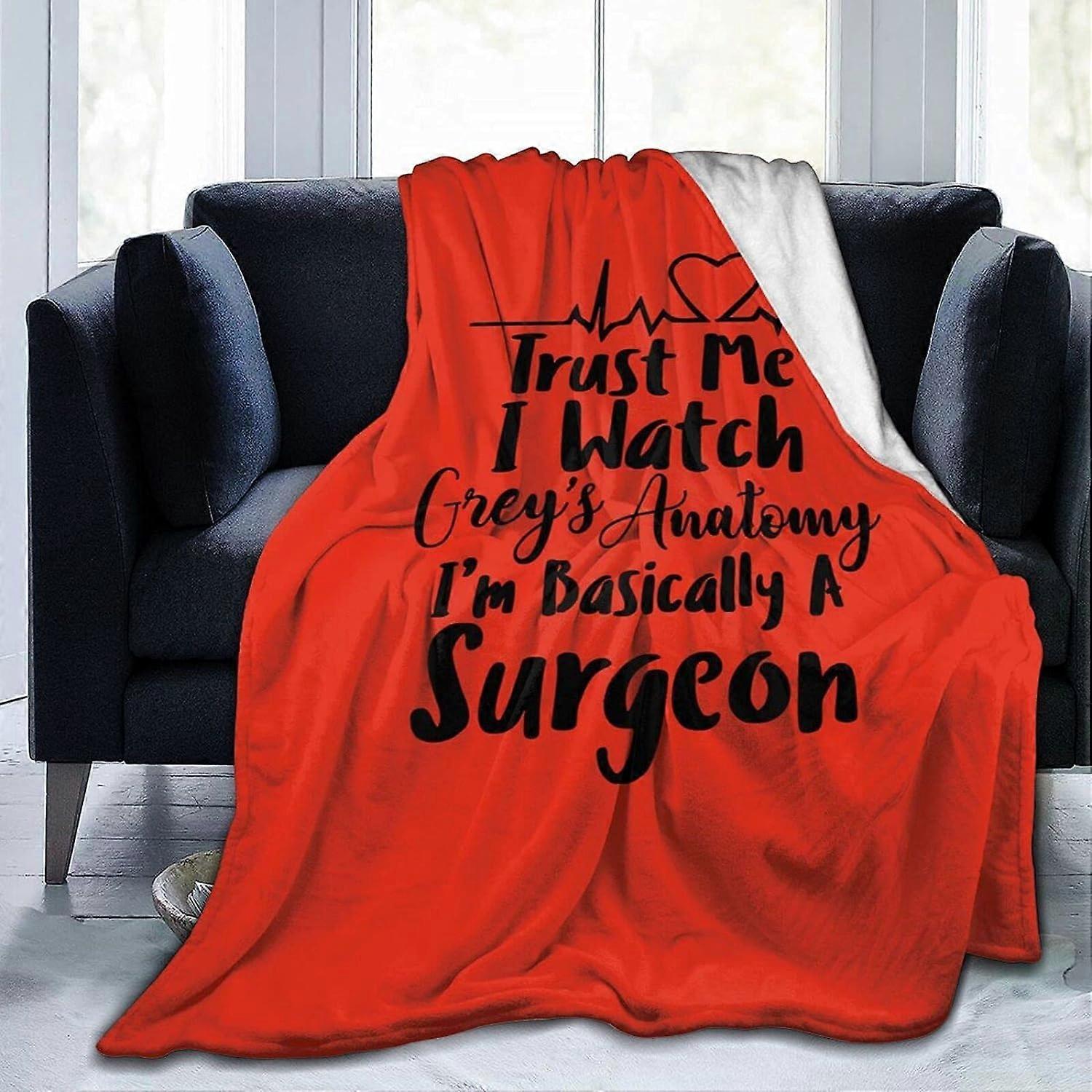 Fleece Blankets Grey's Anatomy Watching Blanket Greys Anatomy