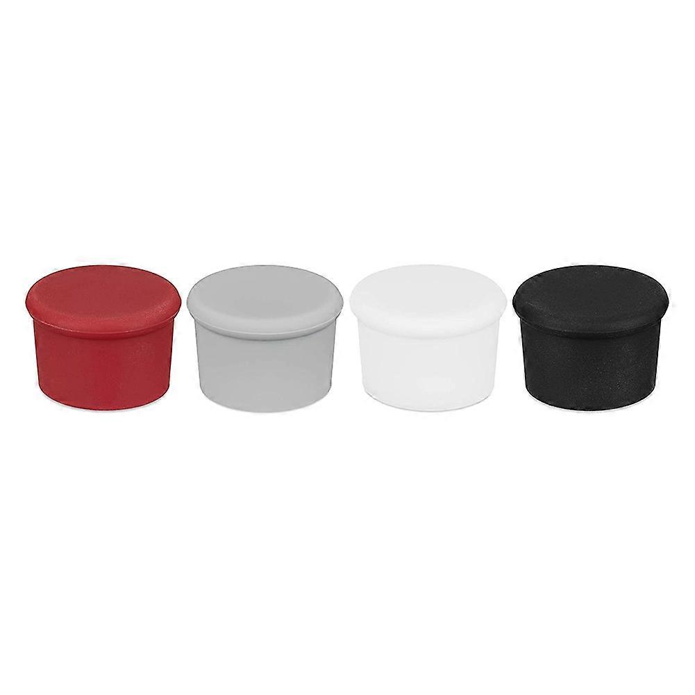 Bottle Stopper Universal: 4 Silicone Bottle Lids for Wine Stopper and Beer Stopper - Wine Bottle Si