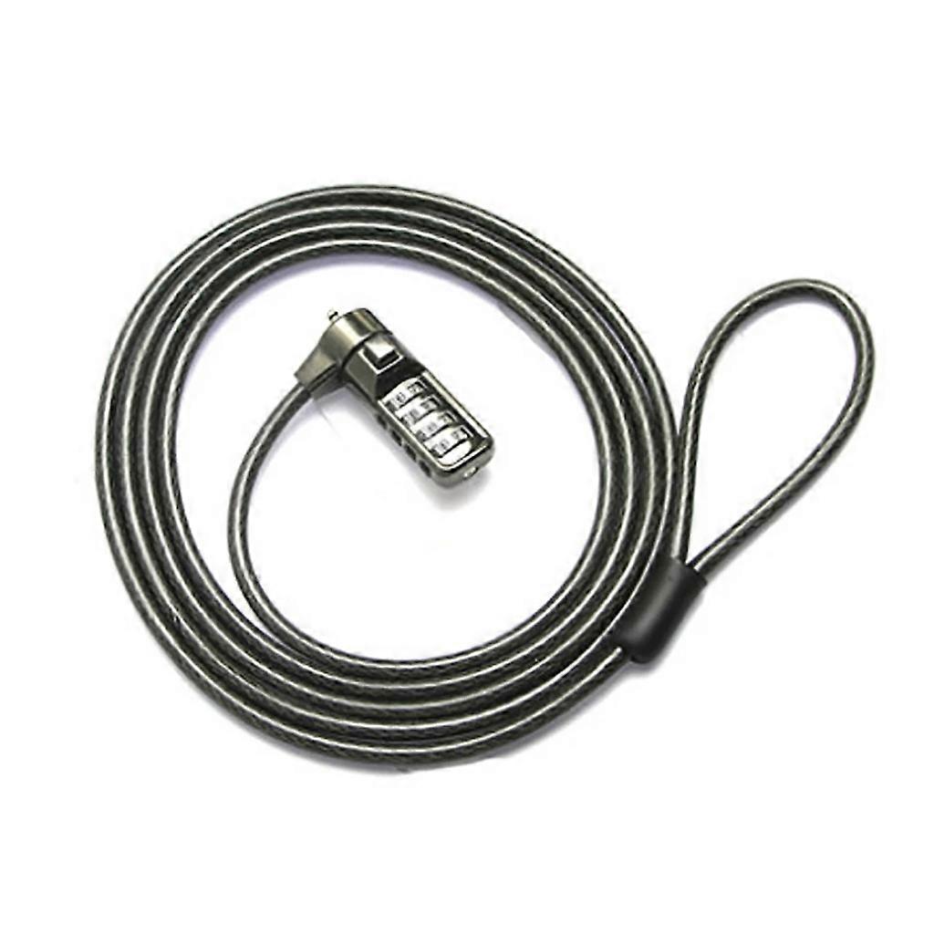 PC Laptop Cable Lock & Security Cable Password 4 Digit Security Computer Lock Metal Lock for 7000 Computer Lock
