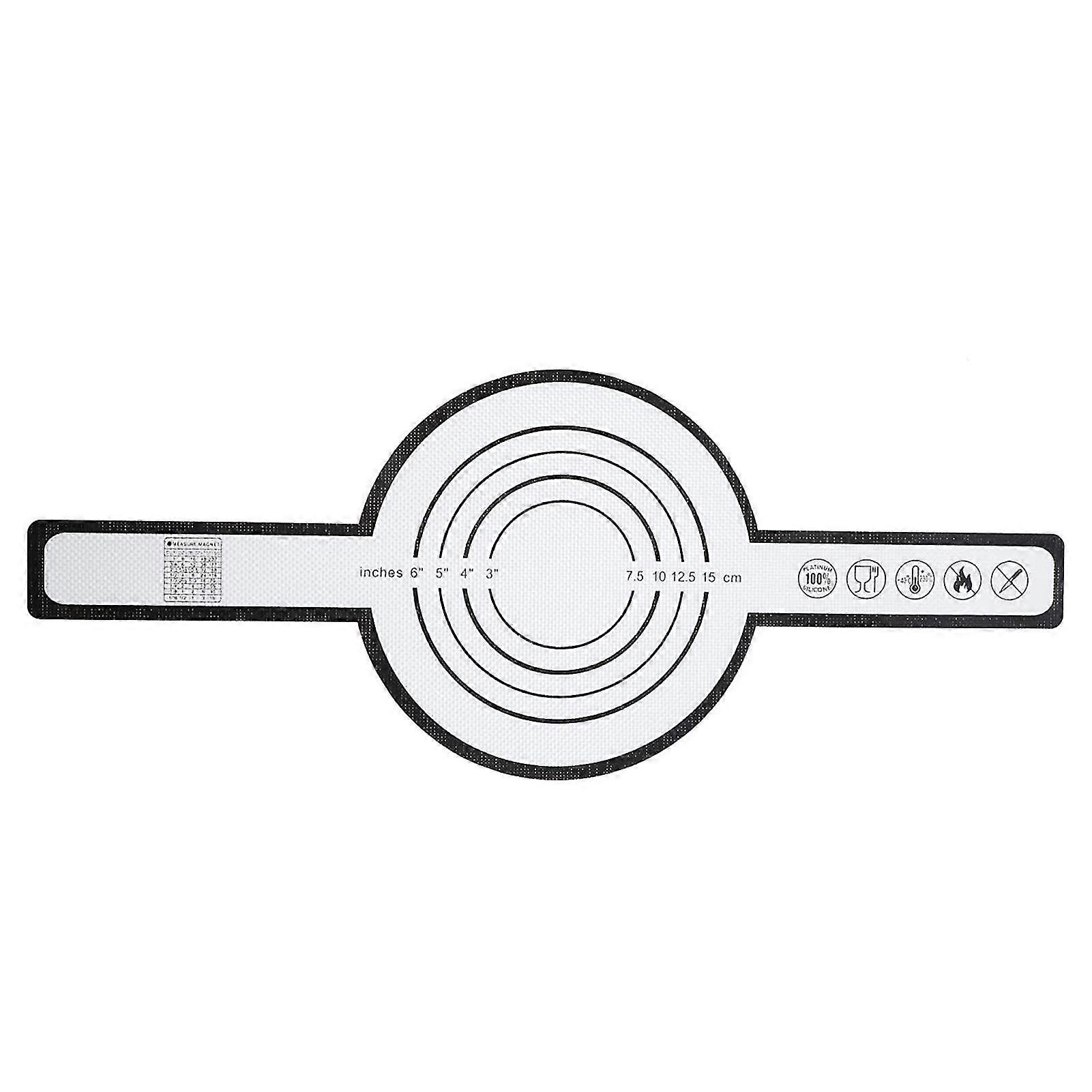 Non-Stick Baking Dutch Pot Mat with Long Handle High Temperature Resistant Pot Mat for Transferring Dough