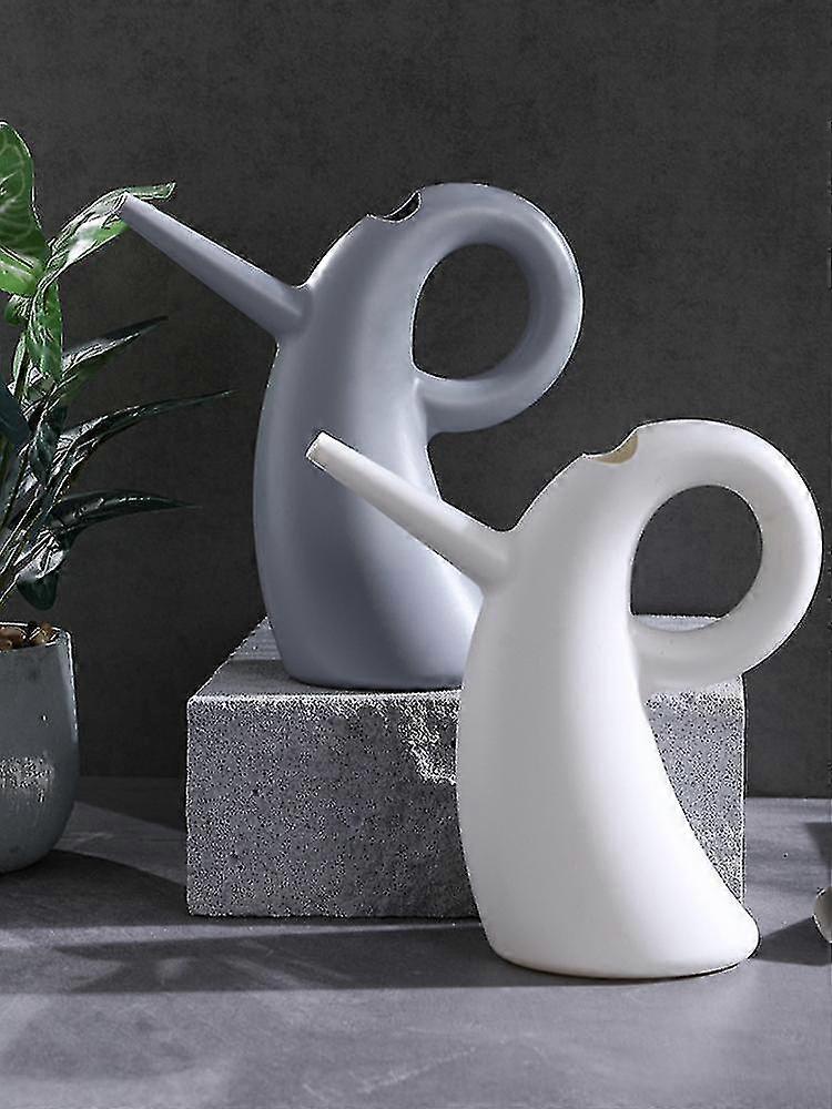 علبة سقي للنباتات الداخلية ، وعاء ماء نبات بلاستيكي 15.l / 50.7oz مع صنبور طويل للنباتات المنزلية بونساي زهرة حديقة خارجية