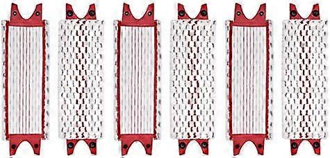 6 Pieces Compatible with Vileda Ultramax Mop Replacement Microfiber Mop Flat Head Cloth
