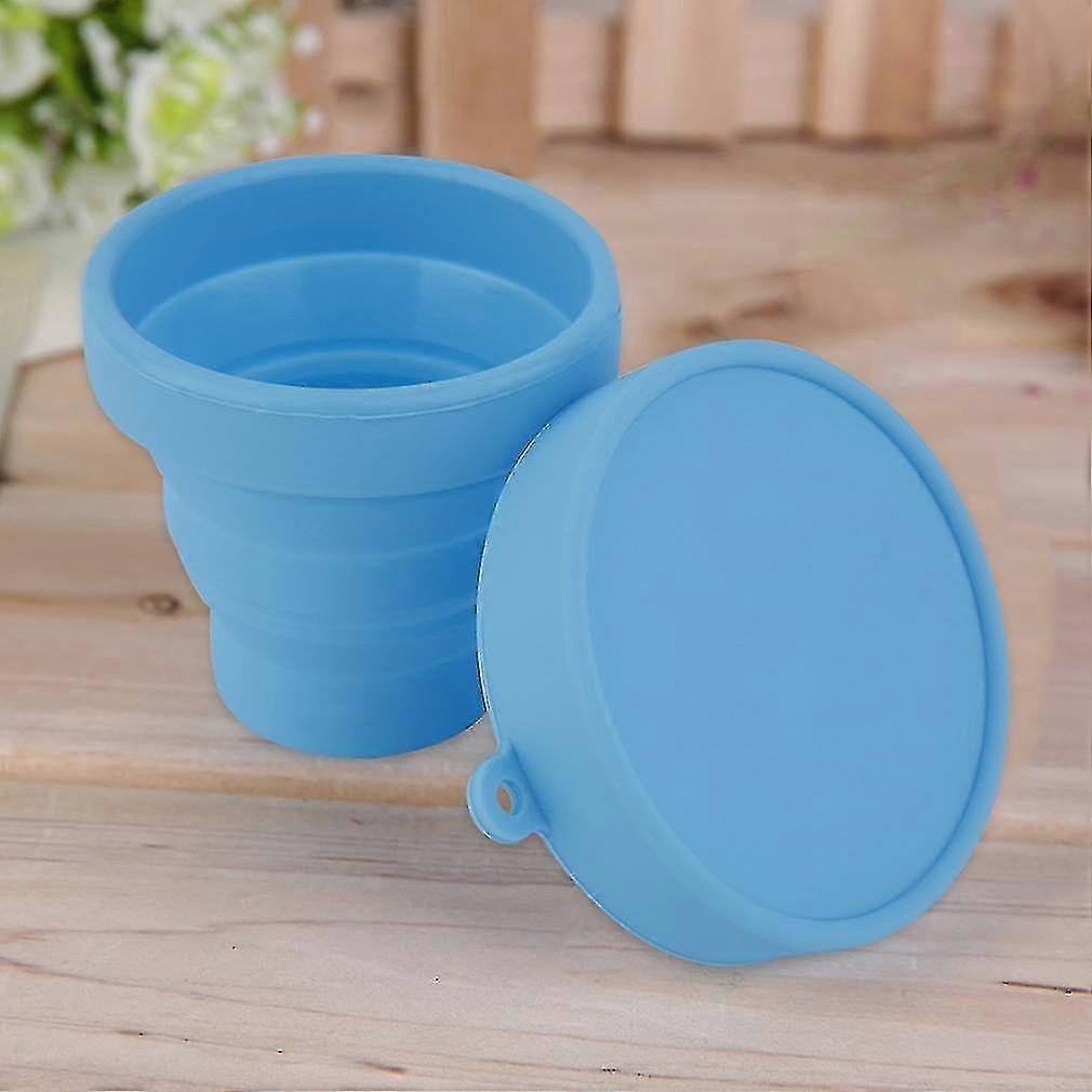 Portable Silicone Telescopic Collapsible Folding Travel Cup