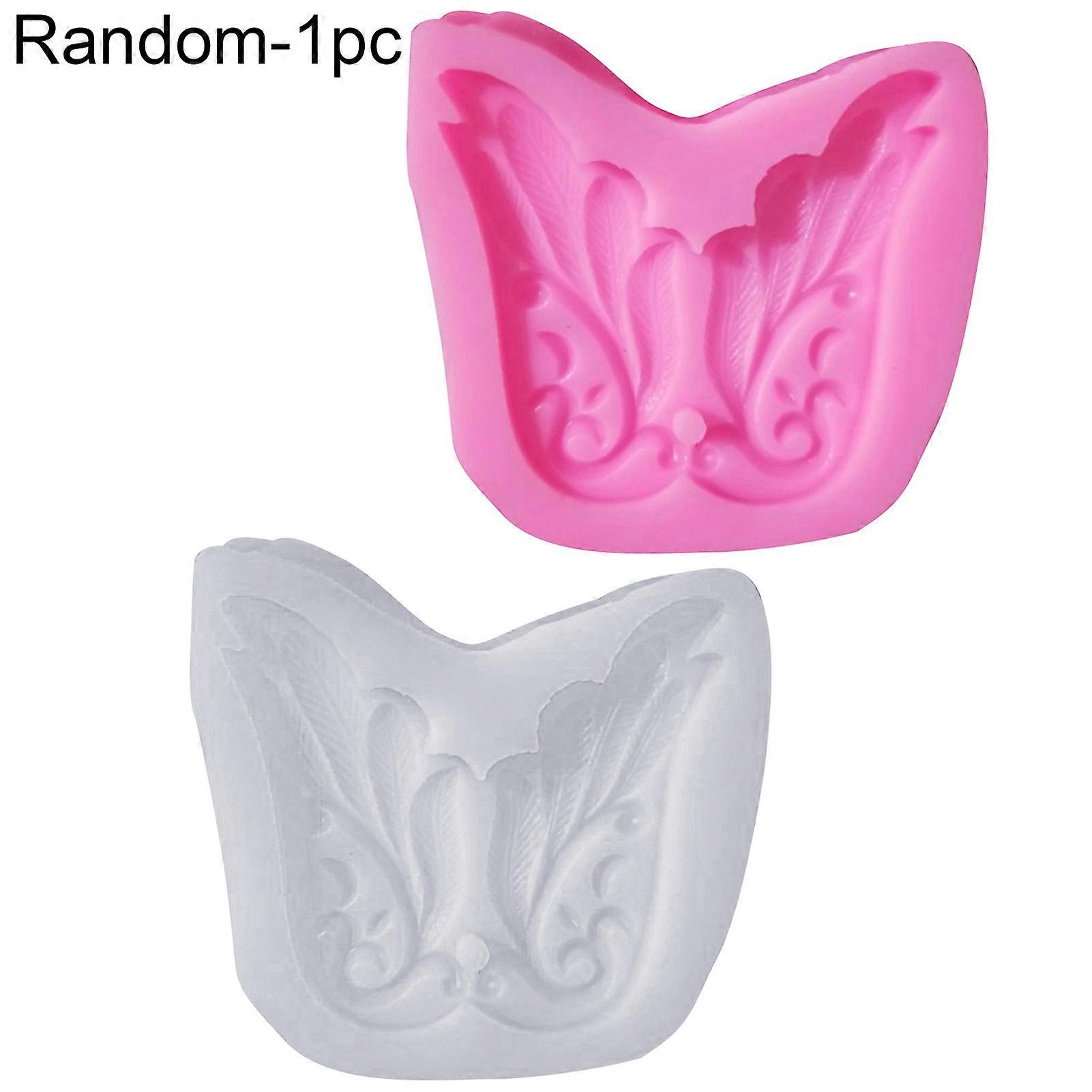 Angel Wing Shape Silicone Cake Decor DIY Aromatherapy Plaster Chocolate Mold KAESI