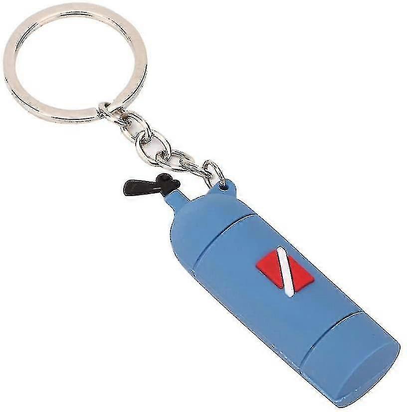 Mini Diving Theme Keychain (blue)