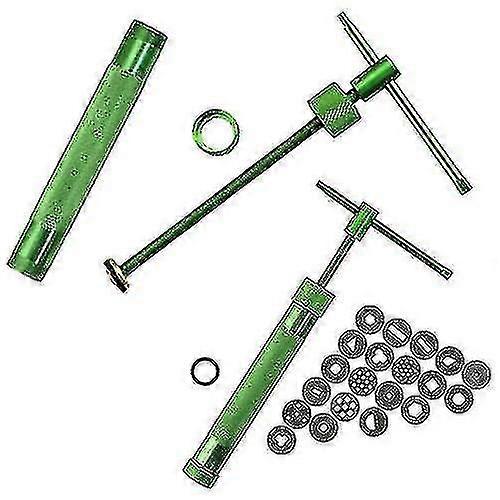 Diy Practical Polymer Clay Extruder Craft Cake Sculpture Sugarcraft Tools Set