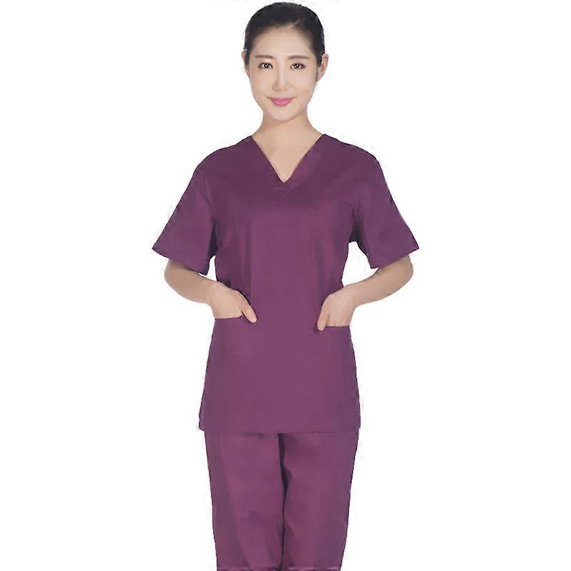 Scrubs Ιατρική Στολή Γυναίκες και Άνδρας Scrubs Σετ Ιατρικά Scrubs Τοπ και Παντελόνι