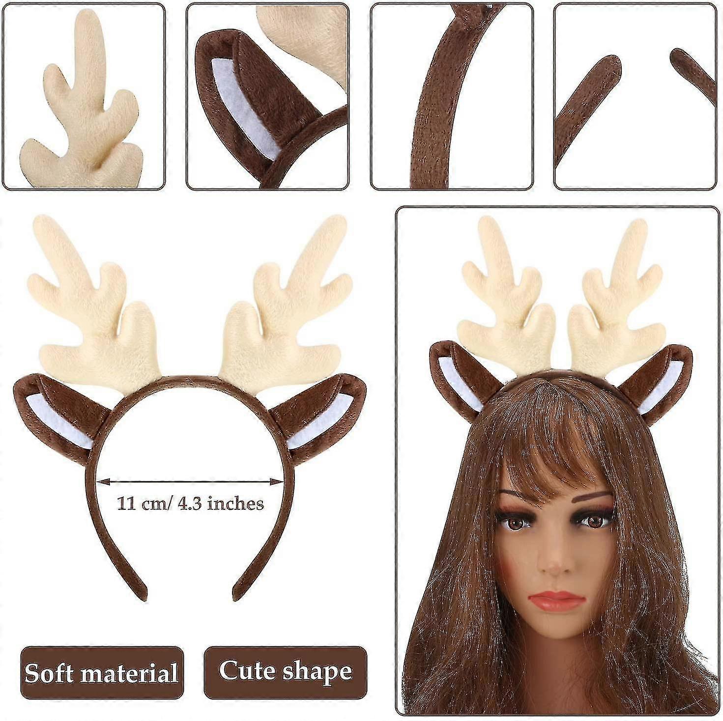 Parohová čelenka Sobí čelenka