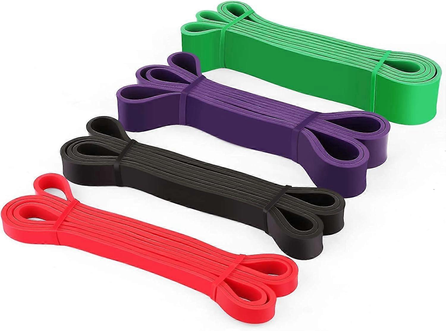 レジスタンスバンドフィットネスバンド、レジスタンスバンドセット、プレミアムチンアップバンド、体操バンド、トレーニングバンド、プルアップフィットネス用ラテックス製、強化