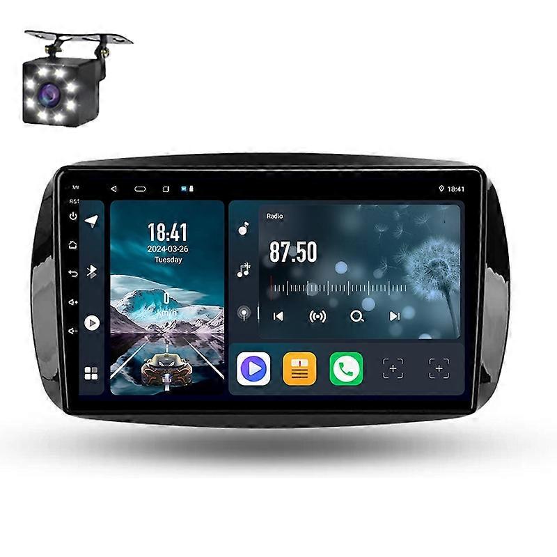 Car Radio Multimedia For Benz Smart Fortwo 3 C453 A453 2014-2020 Video Carplay Navigation GPS