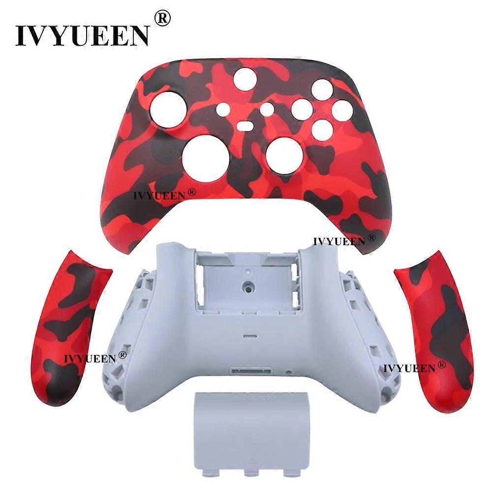 Replacement Housing Shell for Xbox Series X S Controller Case Pink Blue Camo Faceplate Cover RB LB RT LT Trigger Buttons