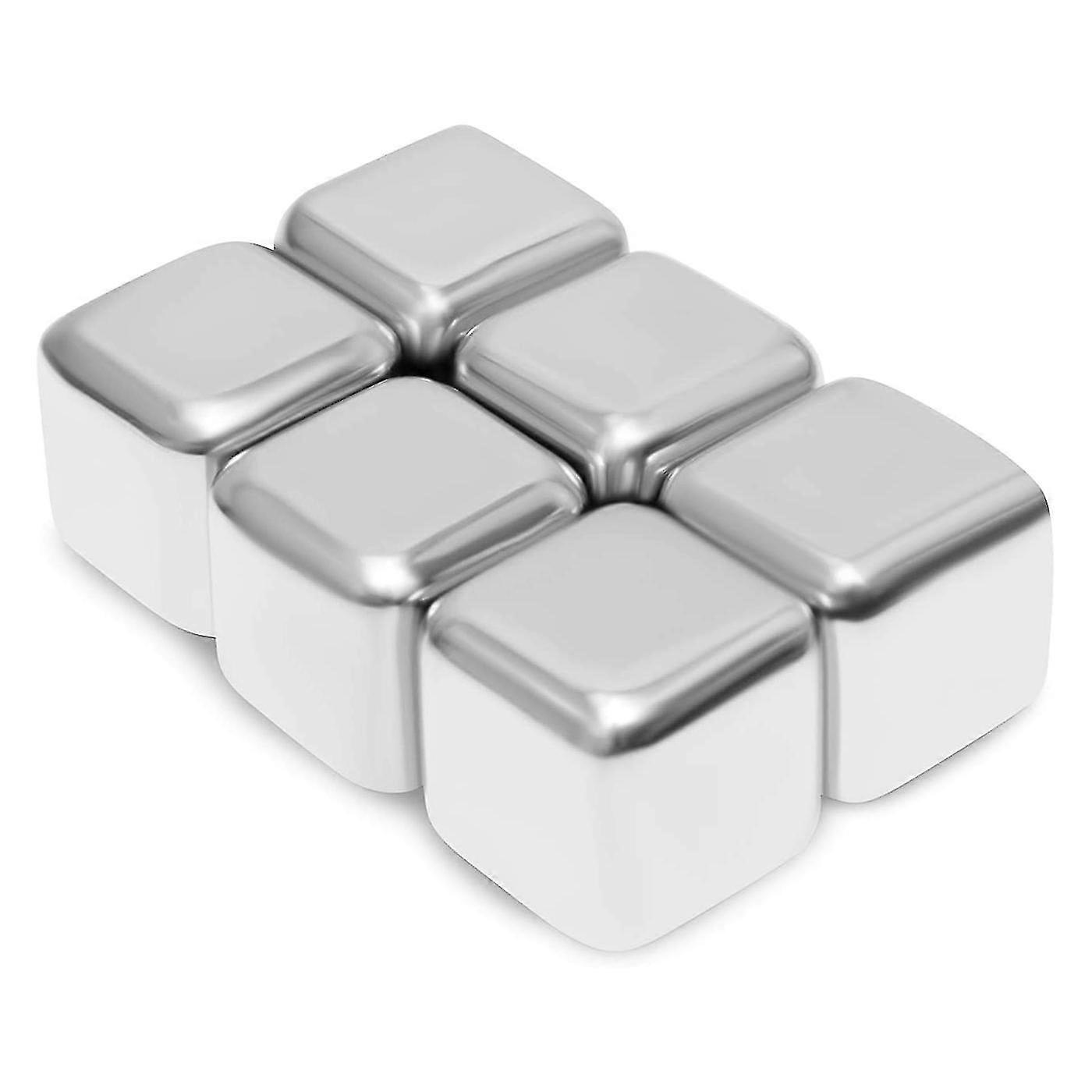 Stainless Steel Whiskey Stones Reusable Permanent