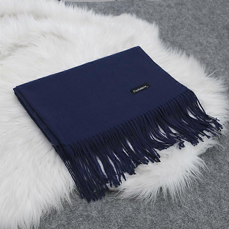 Women's Warm Long Shawl Winter Warm Large Scarf Camel