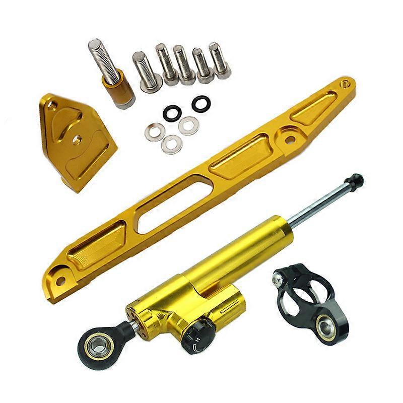 Lenkung Dämpfer Halterung Set Fr Yamaha XJR1300 XJR 1300 1998-2015 2002 CNC Aluminium Stabilisator Lineare Dämpfer Montage Unterstützung