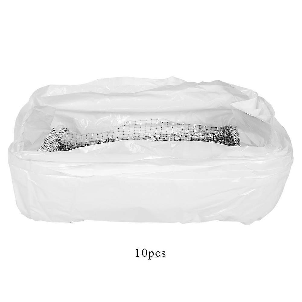 10pcs/set Cat Litter Box Liner Tray Reusable Strong Pet Lifter Sifter Bag