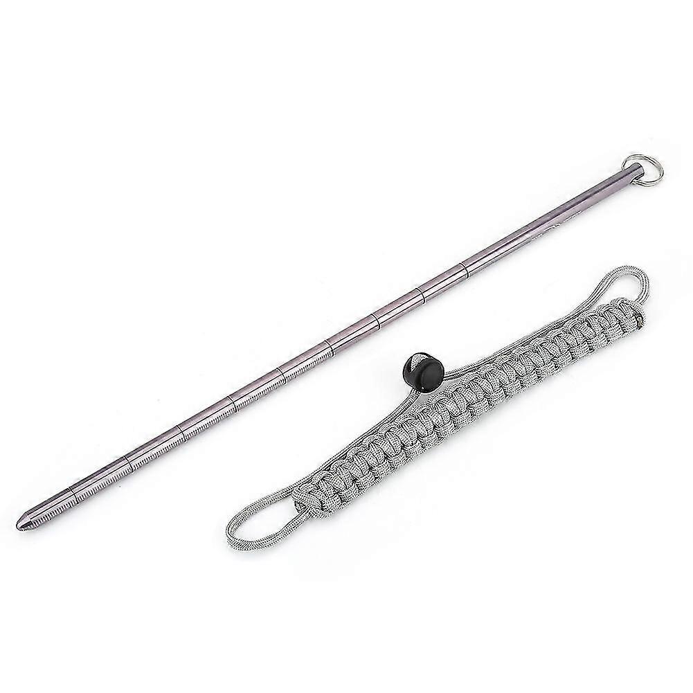 Keep Diving Scuba Diving Noise Maker Stick Rod Pointer With Parachute Lanyard(gray)