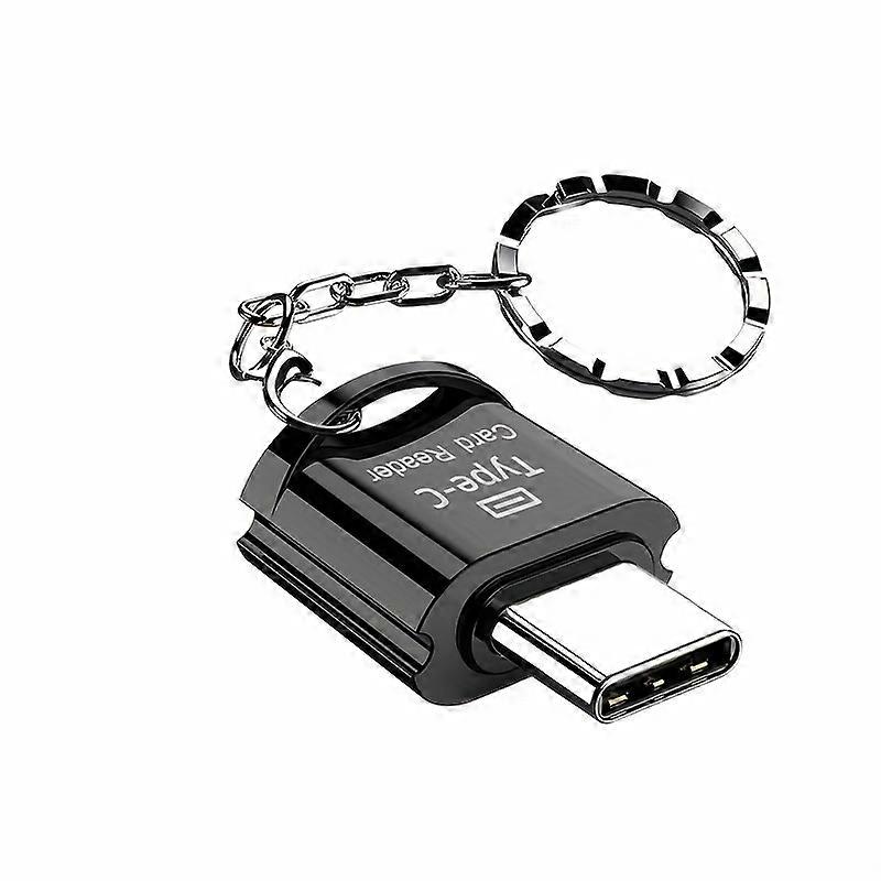 Fast-Transfer Aluminum Alloy Usb-C Otg Card Reader For Smartphones - Easily Move & Store Data