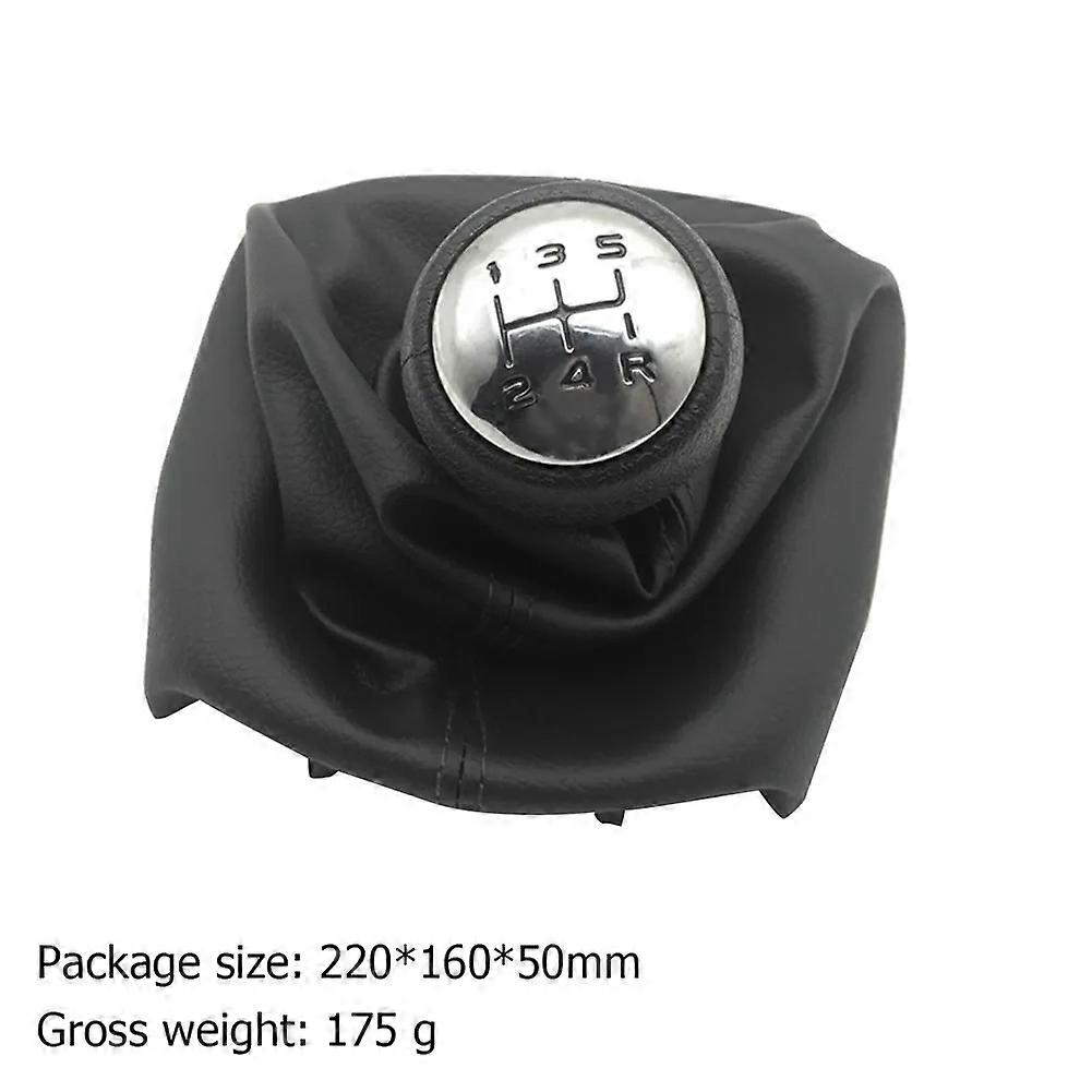 Gear Shift Knob Shifter Boot 5 Speed for Peugeot 307 207 406 Citroen C3 C4 C5 with Sufficient Durability and Ruggedness
