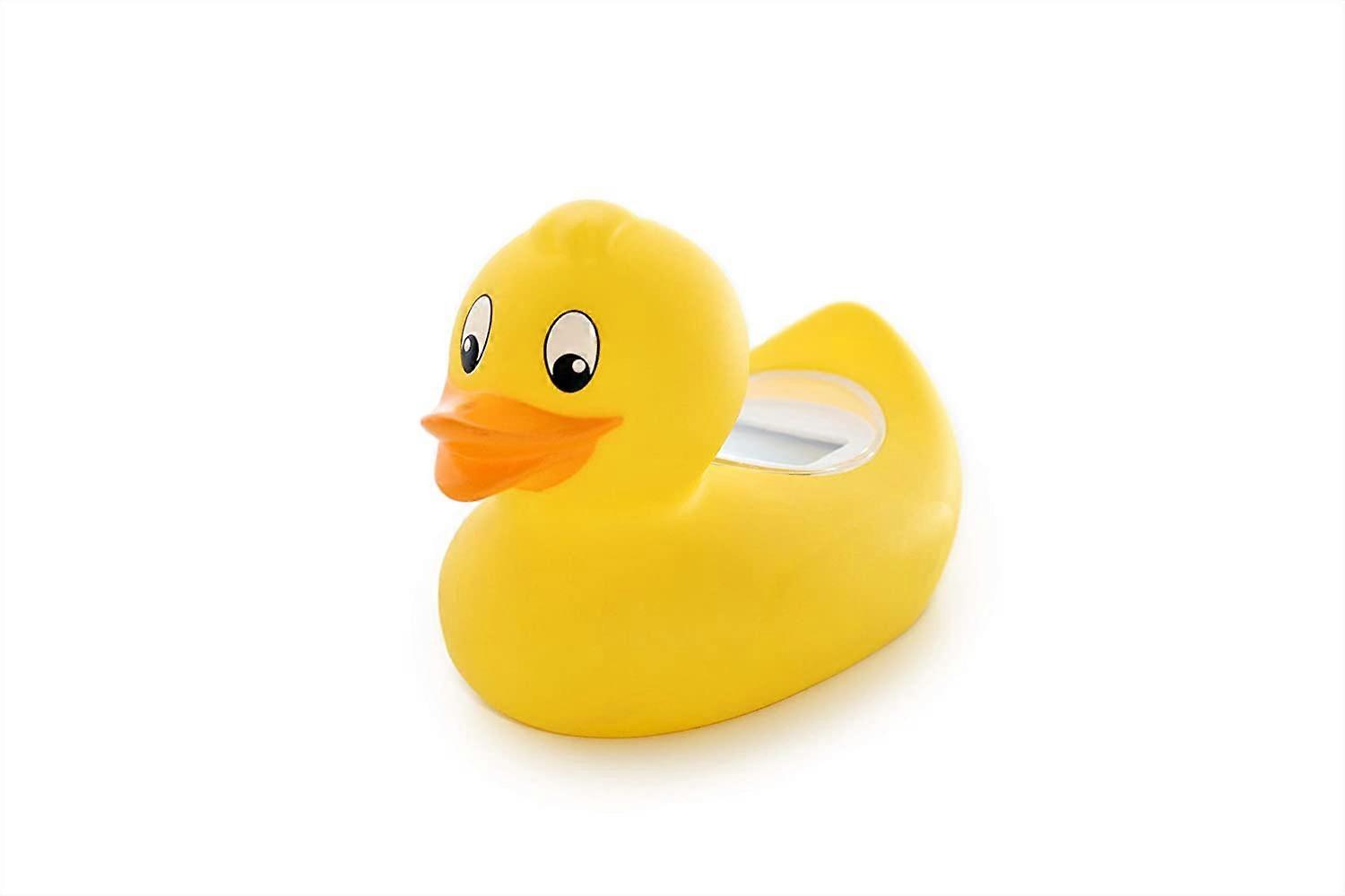 Duck Bath Thermometer with Digital Measurement Function, For Ideal Bath Temperature, Yellow, 20430