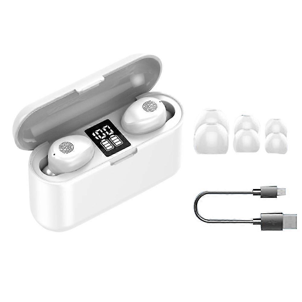 Bluetooth 5.0 Wireless Earbuds with Touch Control and Mic - Free Shipping