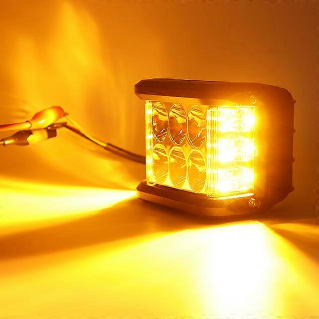 NLpearl 4"LED Work car light Dual Side Shooter Led car light Led Pod car light OffRoad Flashing car light For Truck Pickup Boat Suv Fog Lamp