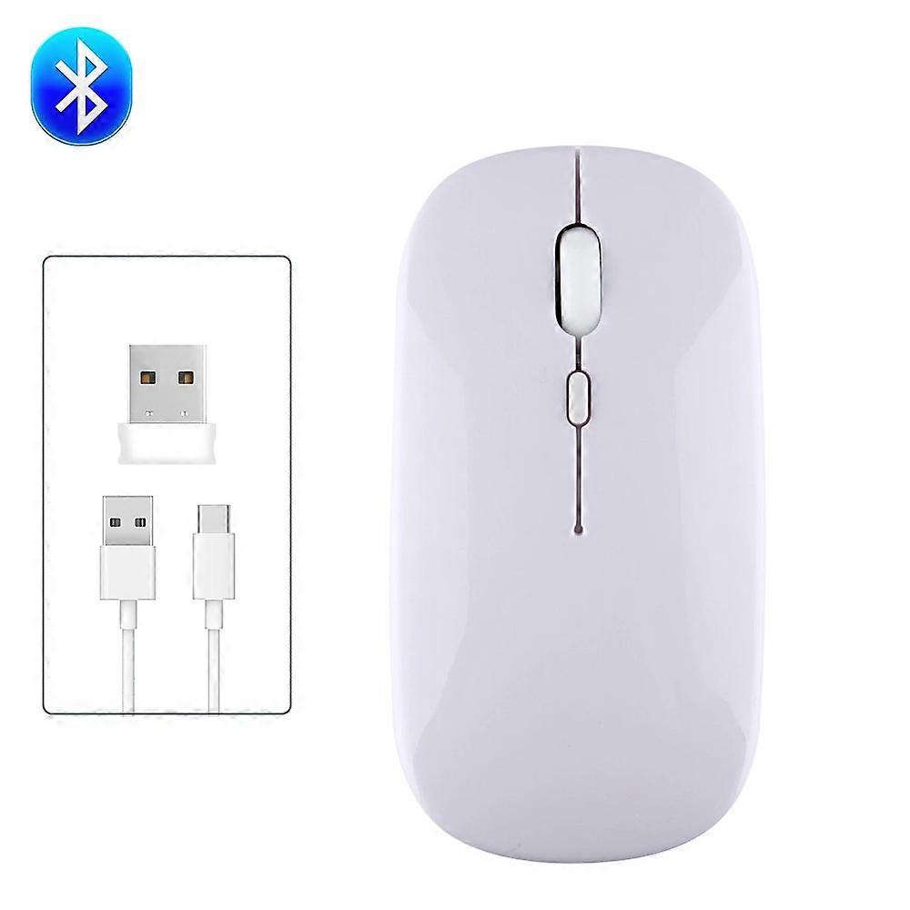 Rechargeable Wireless Bluetooth Mouse Portable Silent Ergonomic Mice For iPad Computer Laptop Tablet Phone Office Gaming Mouse Mice & Trackballs