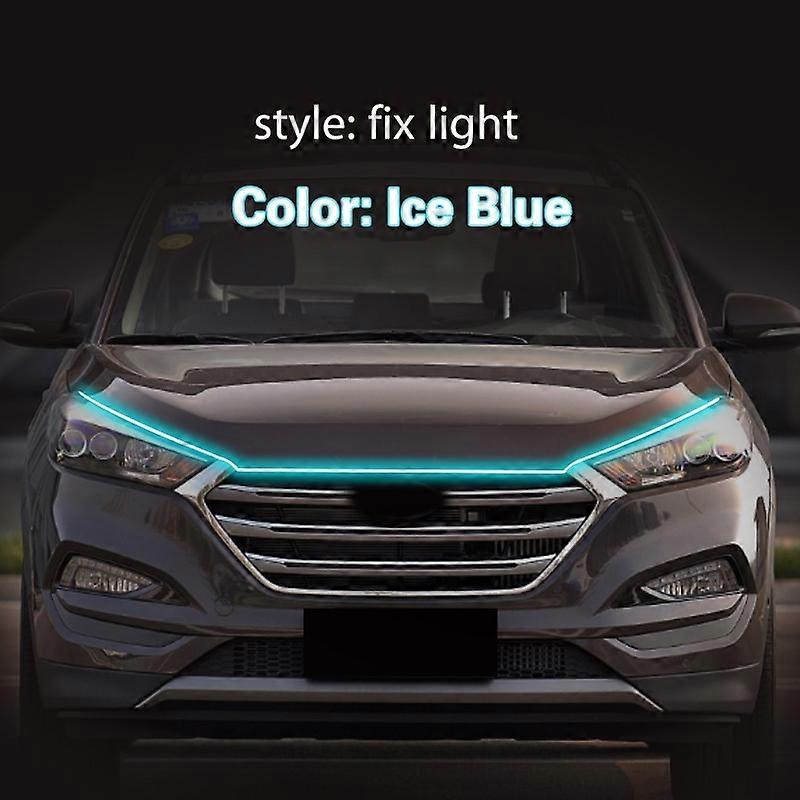 1Pcs For Hyundai Tucson 2005-2023 LED Daytime Running Lights Daylight DRL foglights Fog lamp Light Strip Decorative Ambient Lamp Motor Vehicle Lightin