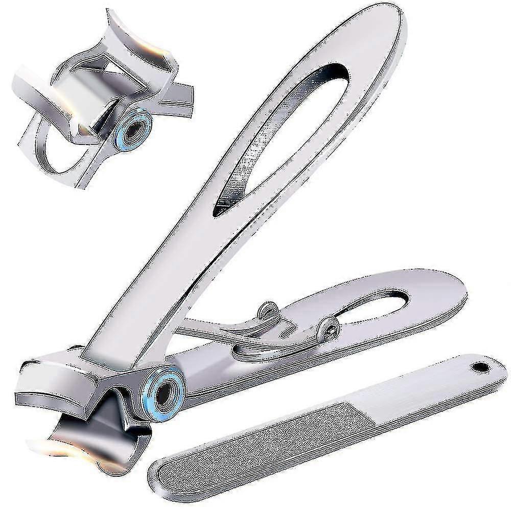 Nail Clippers For Thick Nails-silver