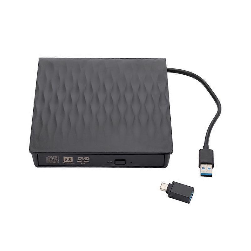 External USB 3.0 DVD RW CD Writer Slim POrtable Drive Burner Reader CD Player