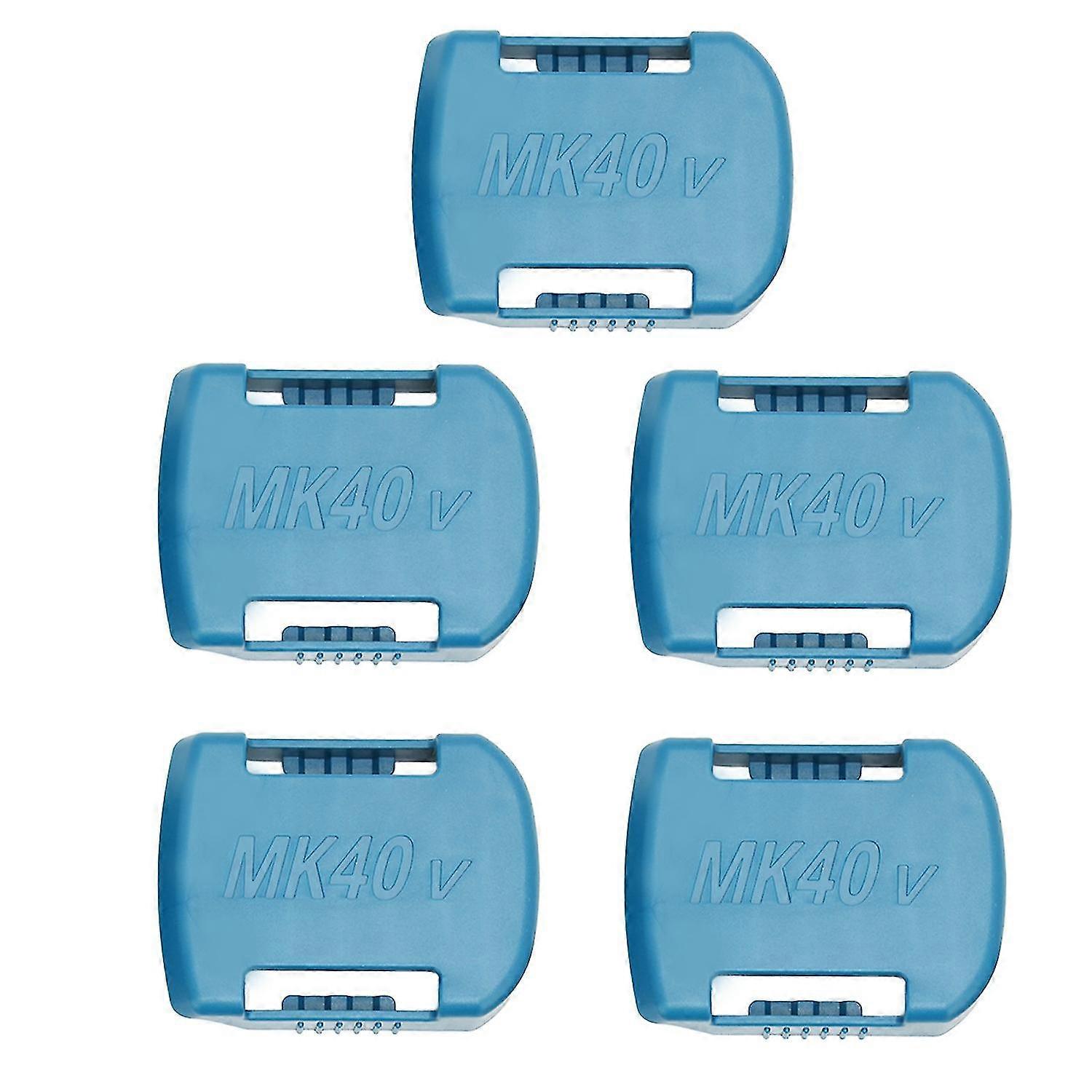 xj5Pcs Battery Holder Portable Power Tool Battery Storage Rack with Countersunk Screw Holes compatible