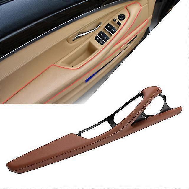 Pour Bmw F10 F11 F18 5 Series 2010-2017 Auto Door Inner Handle Interior Door Panel Driver’s Seat Button Switch Frame Trim Lhd - Porte intérieure Handl