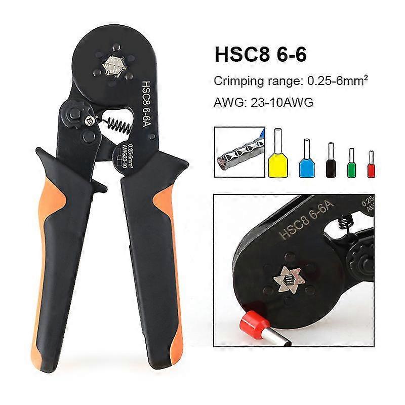 Ferrule Crimping Tool Kit - Sopoby Ferrule Crimper Plier 0.08-16mm2 /700pcs Wire Ferrules Crimp Wire Ends Terminal