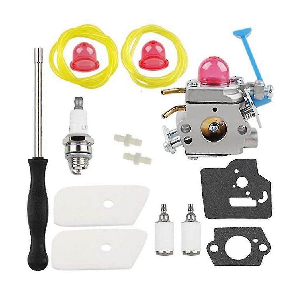 128ld Carburetor Air Filter Tool Fuel Line Filter Carb Tune Up Kit For Trimmer Edger 28cc 128c 128l