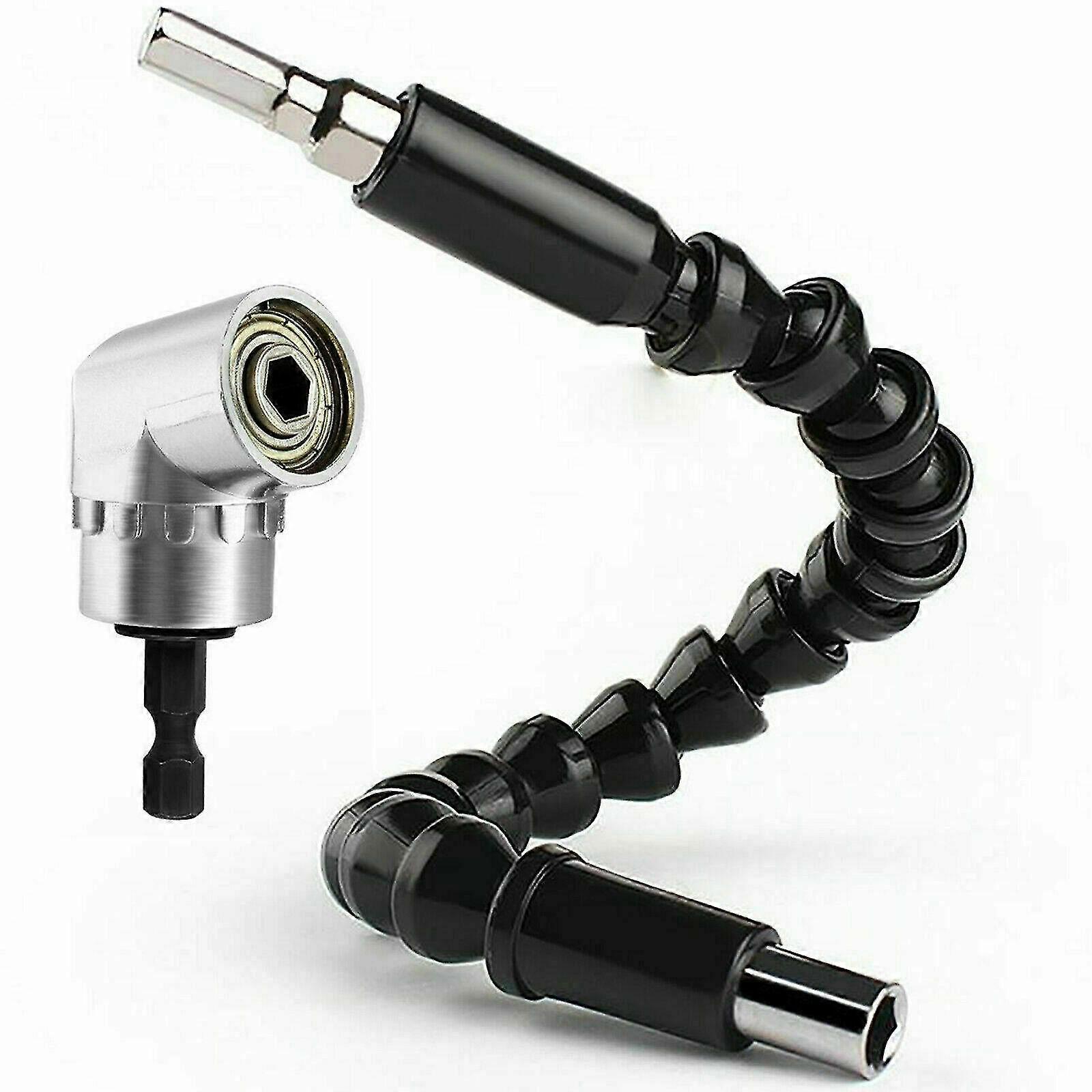 Quality Right Angle Drill And Flexible Shaft Bits Extension Screwdriver Bit Holder