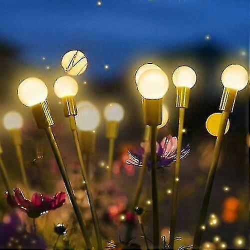 Solar Led Light Outdoor Garden Decor Landscape Light Firework Firefly Gard