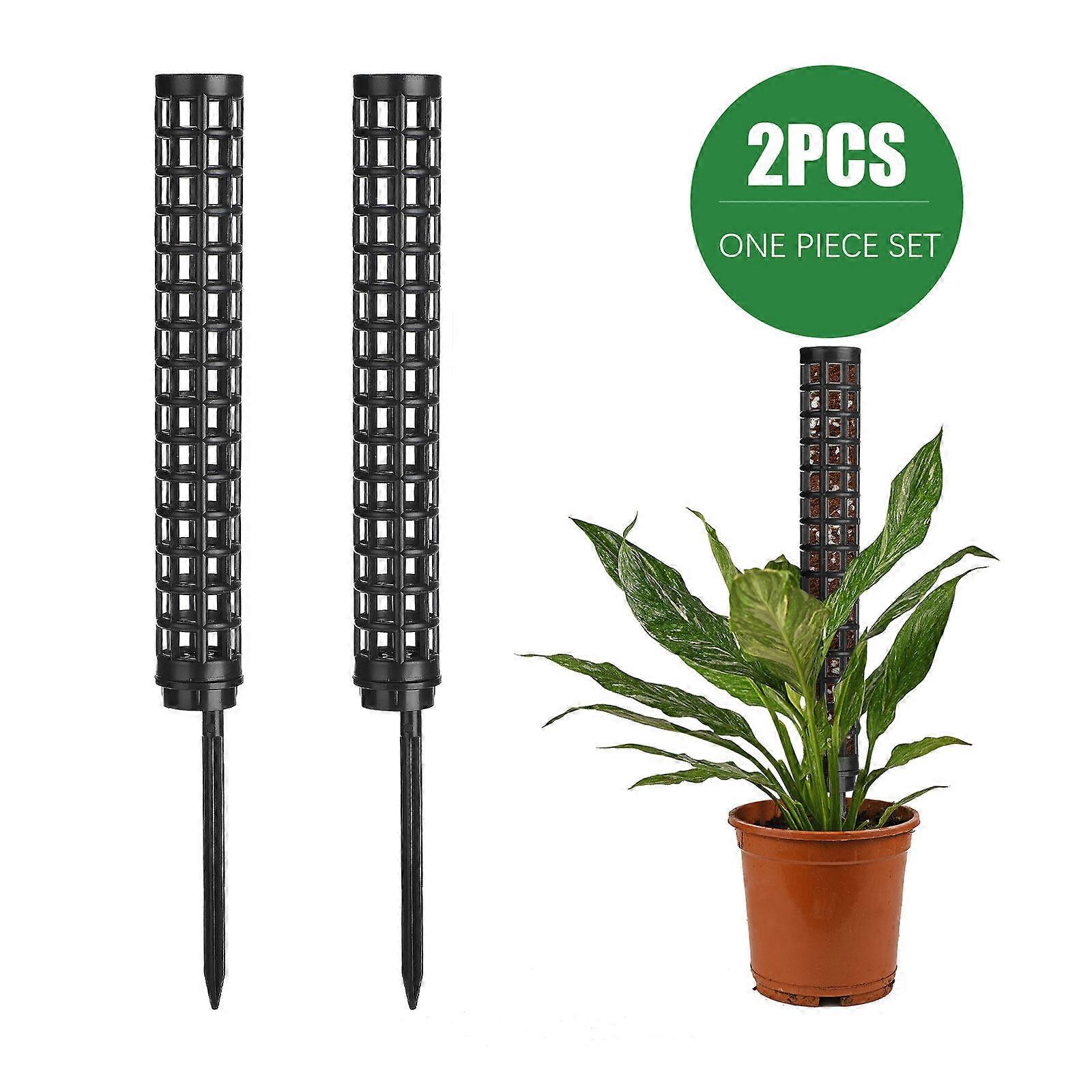 Stackable Plant Stand Moss Pole - 2pcs PP Gardening Accessories for Houseplants