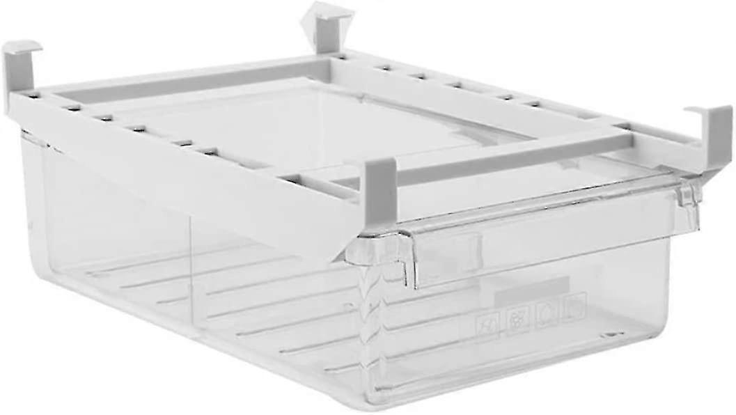 Refrigerator Egg Drawer Refrigerator Egg Storage Container Refrigerator Pull-Out Box Snap-On Drawer Storage Box Egg Storage Box Space Saving Refrigera