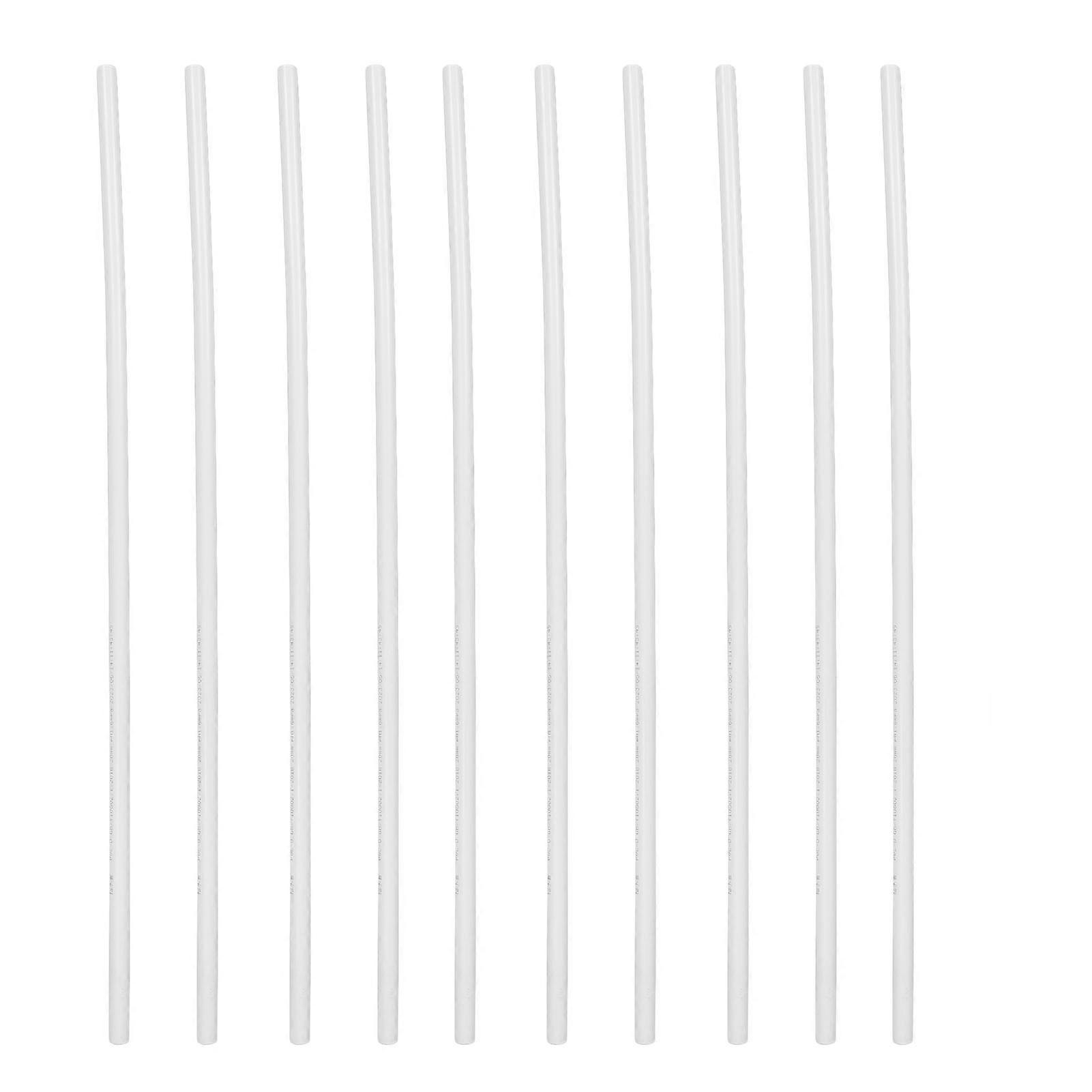 10 Pcs PVC Pipe 1m Length Pure White UV Proof Furniture Grade PVC Pipe for DIY Projects Home Garden Greenhouse OD 20mm/0.79in