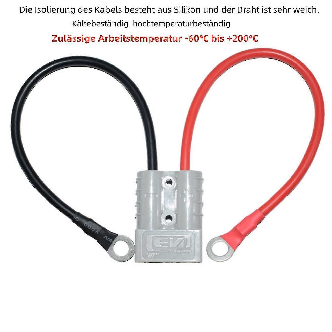 Batterieanschluss Stecker 50A - O-Ring Kabel Für Gabelstapler & Anhänger