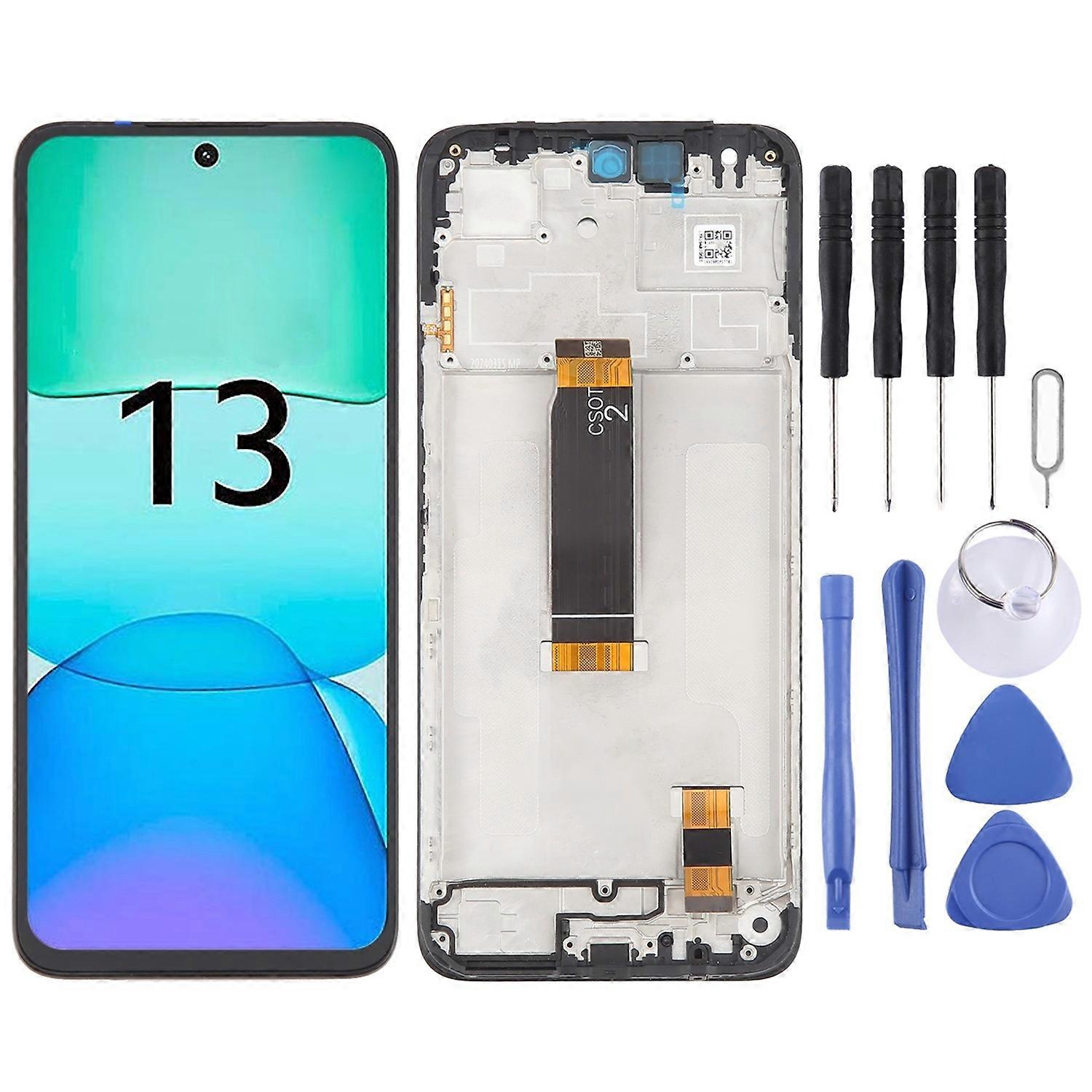 LCD + Touch Screen with Frame For Xiaomi Redmi 13 4G