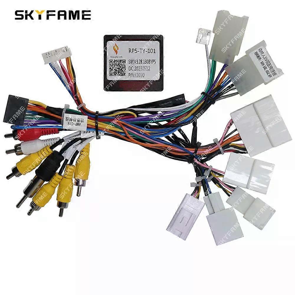 Applies to Car Wiring Harness Adapter Canbus Box Decoder Android Power Cable For Subaru Forester XV WRX Levorg Outback