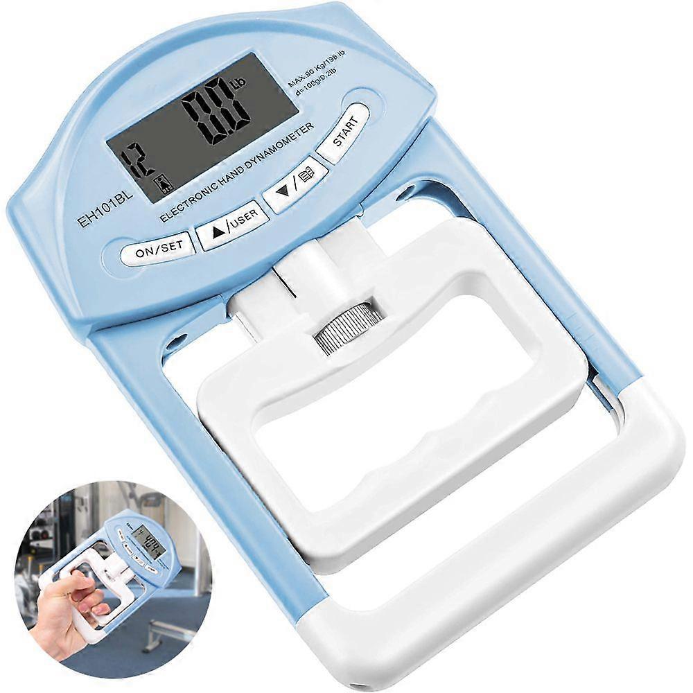 Digital Hand Dynamometer Grip Strength Measurement Meter Auto Capturing Electronic Hand Grip Power