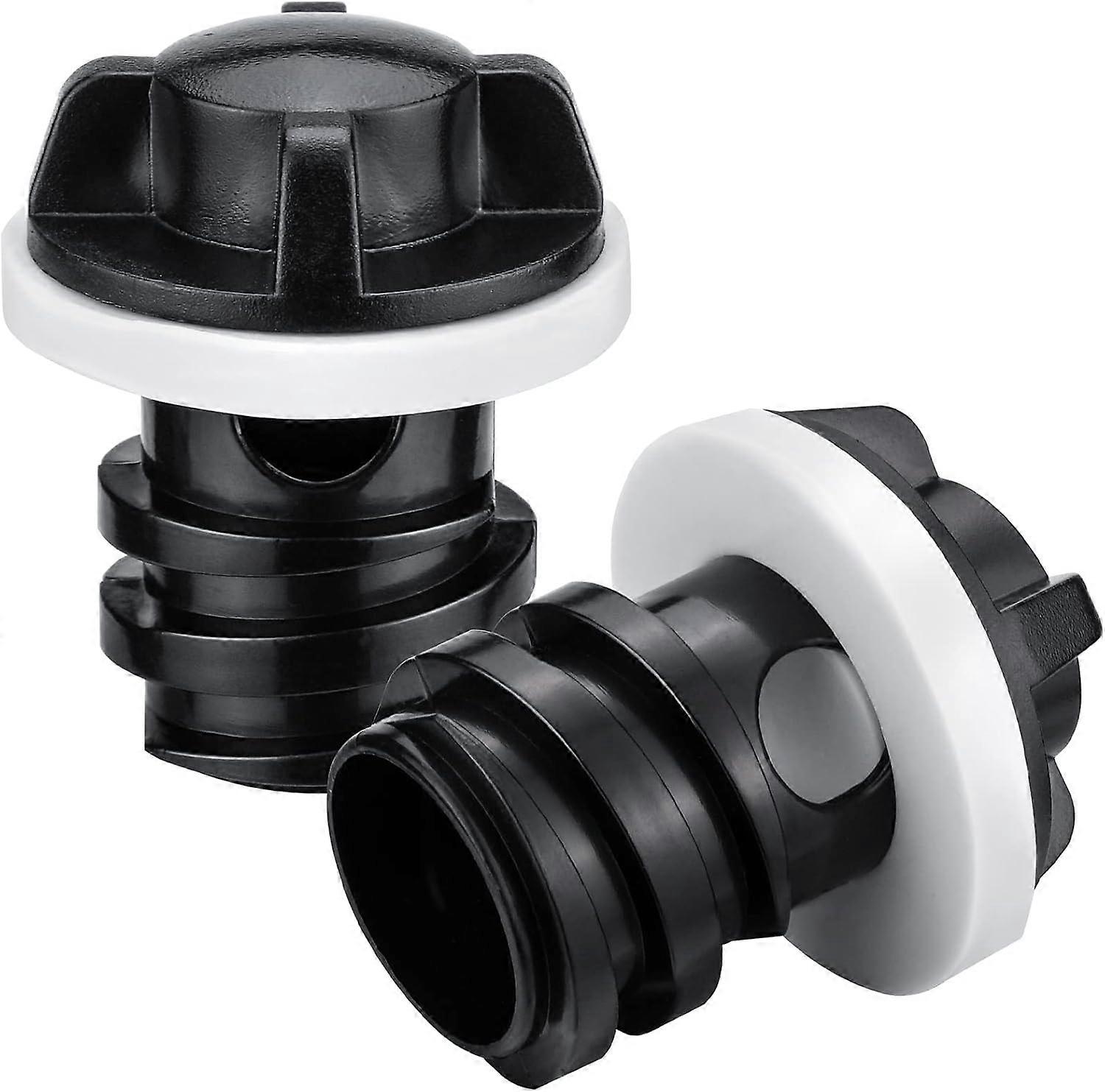2-Pack Cooler Plug Replacement Drain Plugs for Yeti RTIC Orca Ice Buckets 1.5-Inch Compatible Accessories