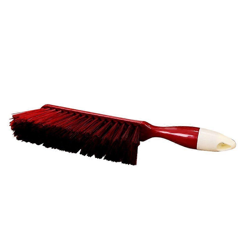 Practical Carpet Bed Sofa Sheet Cleaning Brush Dust Remover Long Bristle Accessory(Coffee)