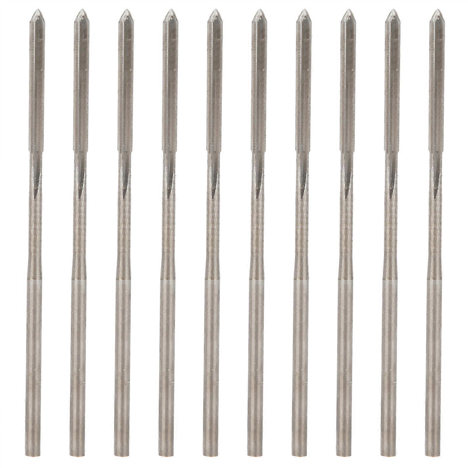 10pcs 1.8mm Fully Ground HSS Reamers Straight Shank Machine Reamers Cutting Tool