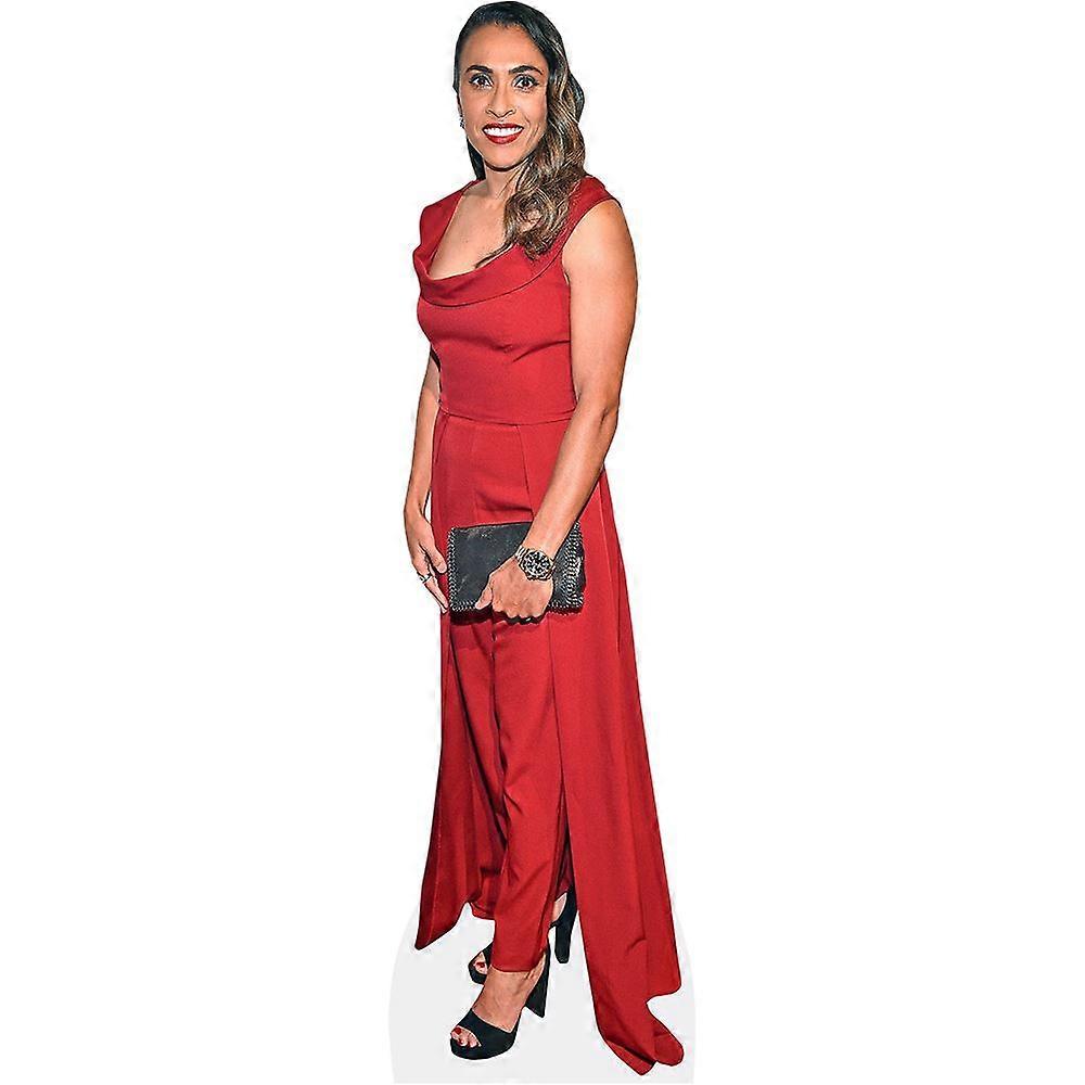 Marta Vieira Da Silva (Red) Cardboard Cutout (lifesize OR mini size). Standee. Stand Up.