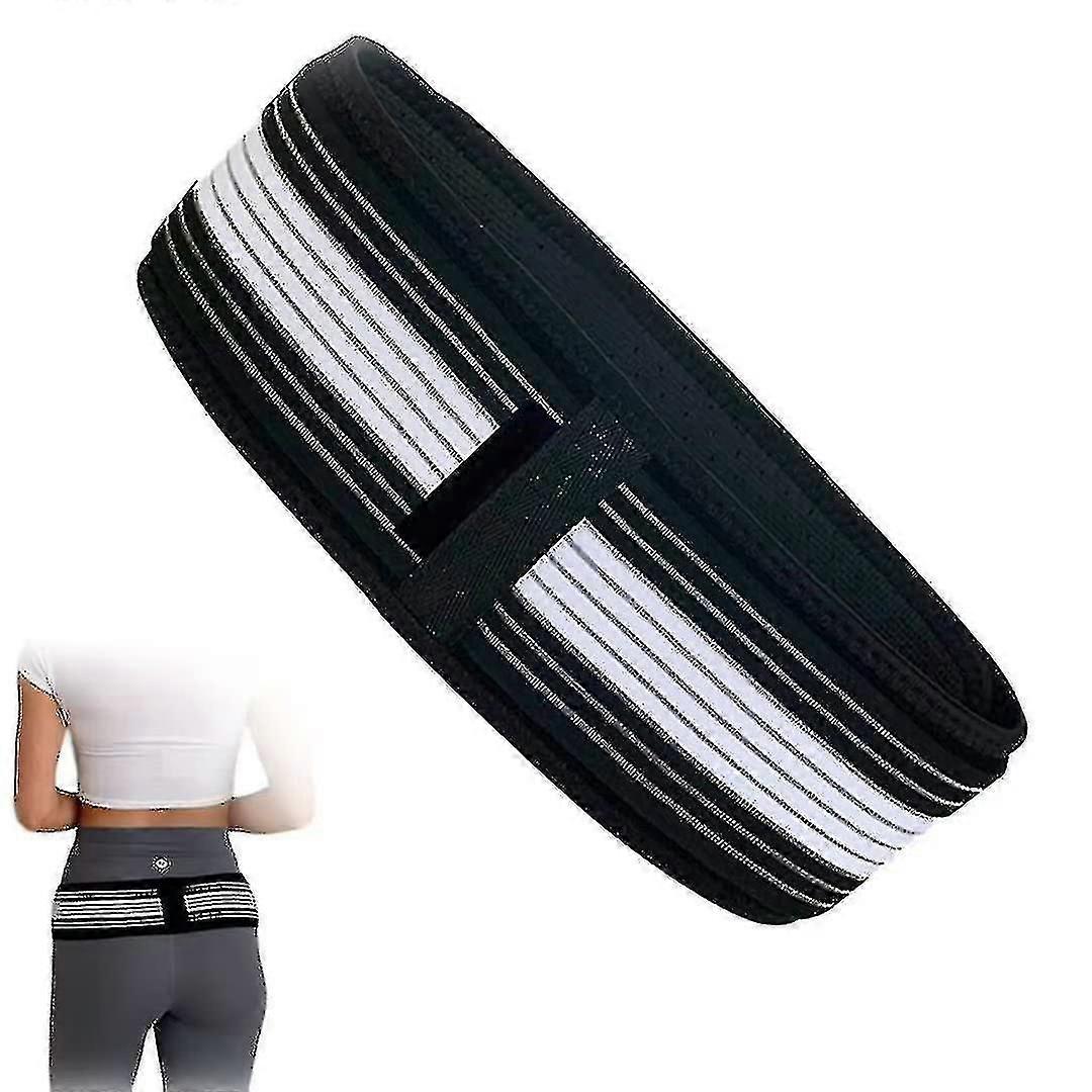 חגורה - נגד החלקה מתכווננת גב תחתון תמיכה חגורה לנשים וגברים - אגן ומותני תמיכה חדש 2024 באיכות גבוהה